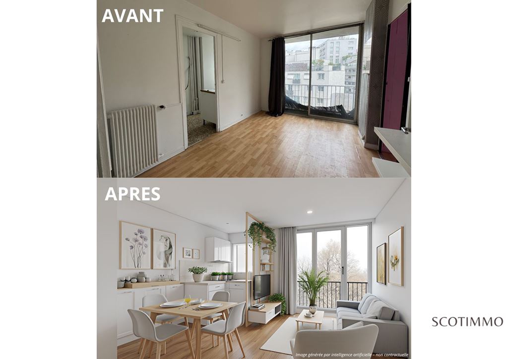 Appartement T2 PARIS 13 (75013) SCOTIMMO